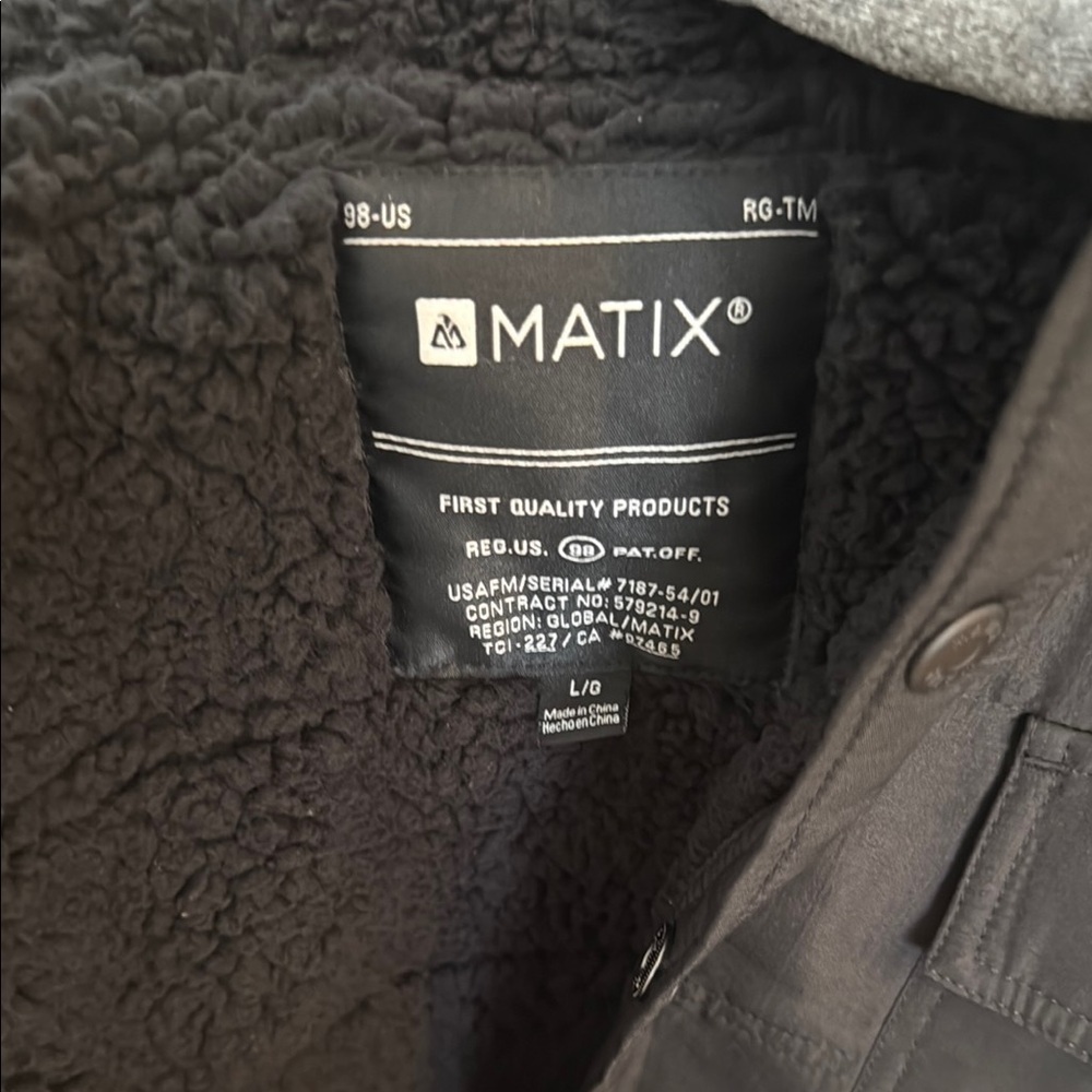 Matix Men's Black Jacket - Picture 2 of 9